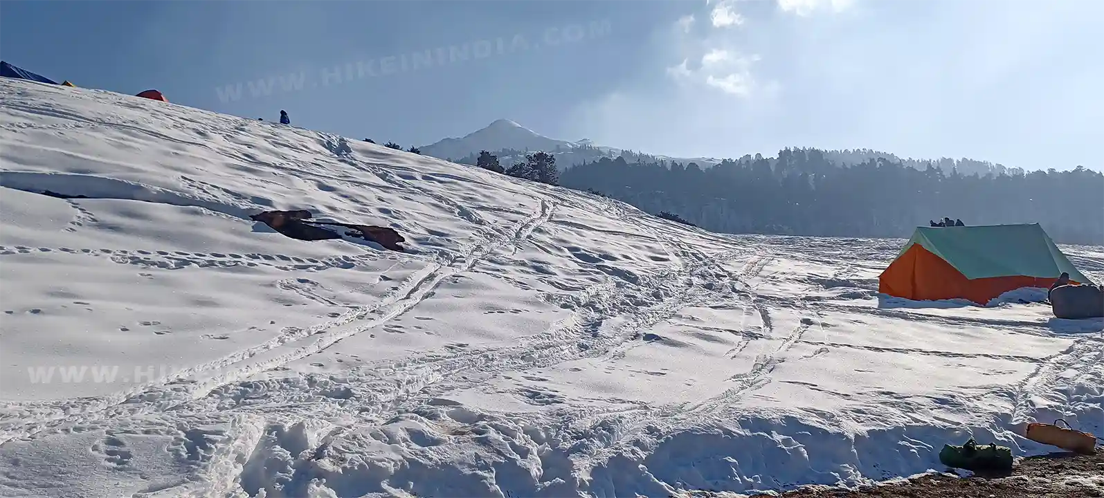 KedarKantha Peak from Base Camp
