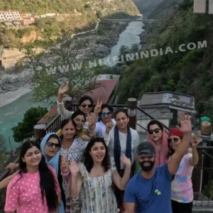 Hike in India group at DevPrayag