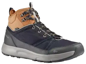 Men NH100 Mid Waterproof Hiking Trekking Outdoor Trail Walking Breathable - Navy Blue
