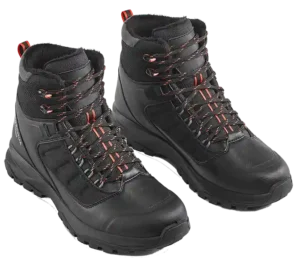 Men’s warm and waterproof hiking boots MH500 - Black