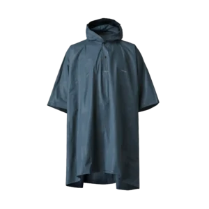 Rain Poncho Unisex Hiking Lightweight Waterproof 0-10L - Blue