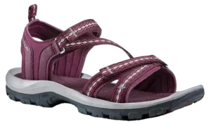 Sandals Women NH500 Hiking Trekking Outdoor Trail Walking Breathable Comfortable Lightweight - Burgundy