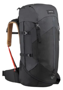 Trekking Bag 50L Easy-Fit - MT 100 Black