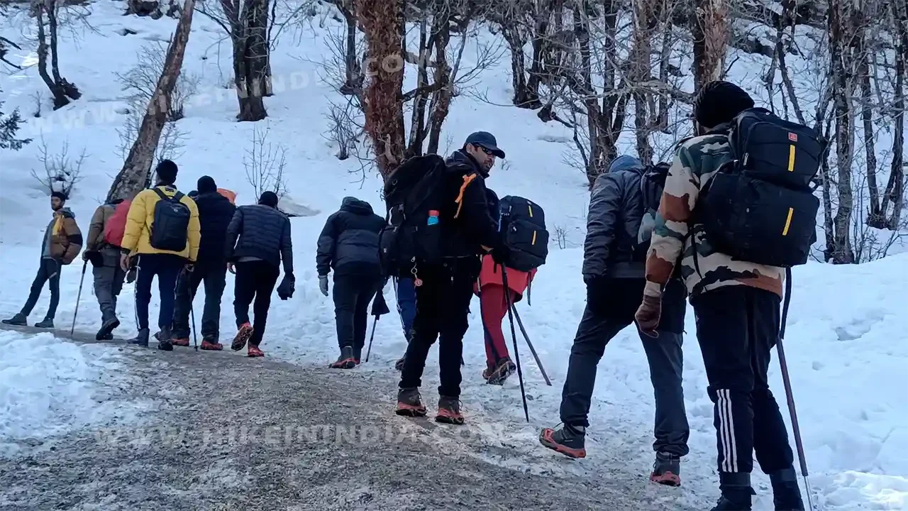 Group is going to KedarKantha Peak Hiking and Trekking in India